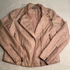 NWOT bagatelle Faux Leather Jacket Size Small